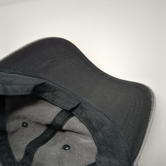 Unbranded Ponyback Slideback Hat Gray One Size Adjustable 6 Panel Blank Cotton - Picture 7 of 8